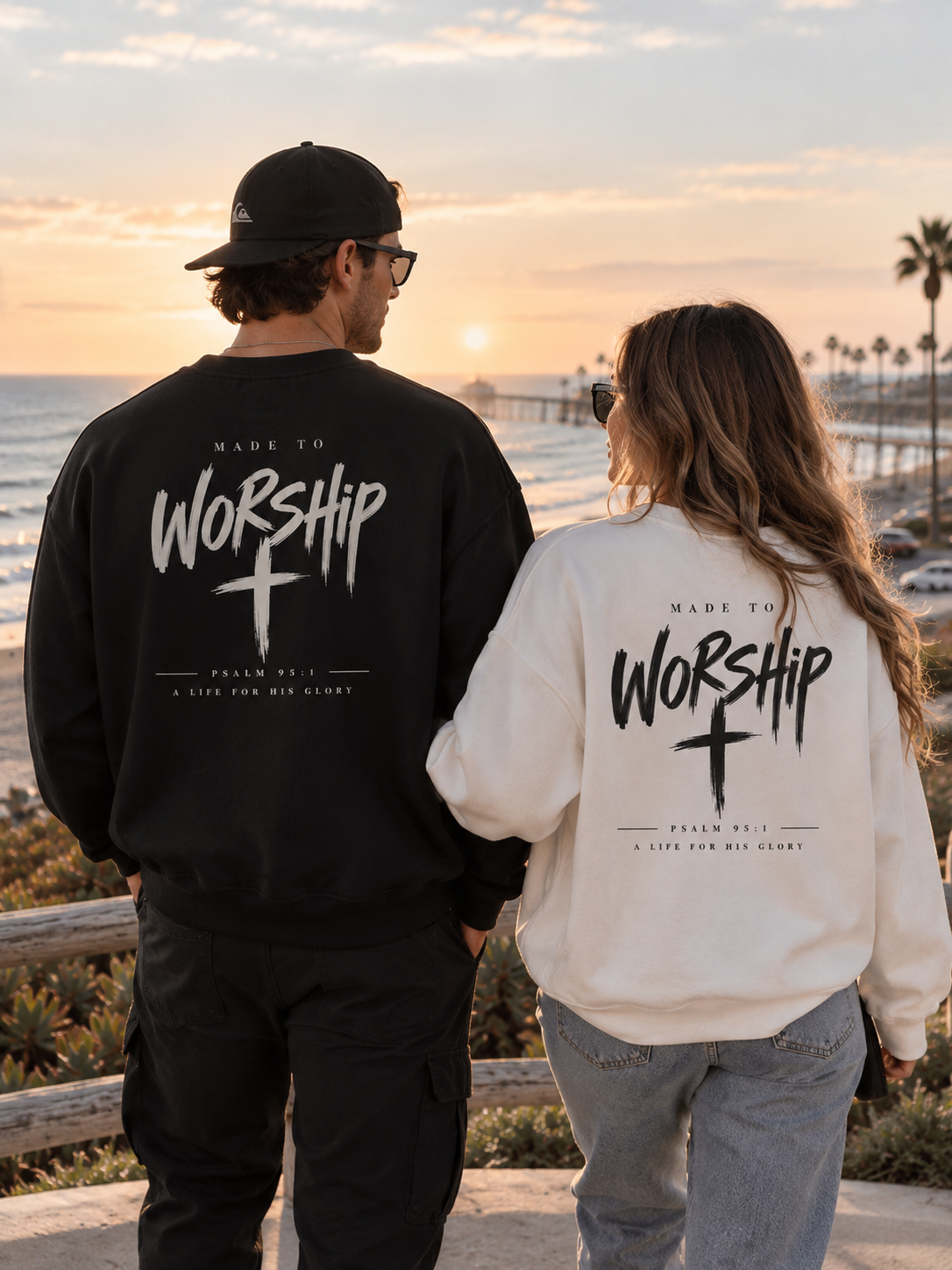 Made to Worship Christian Sweatshirt