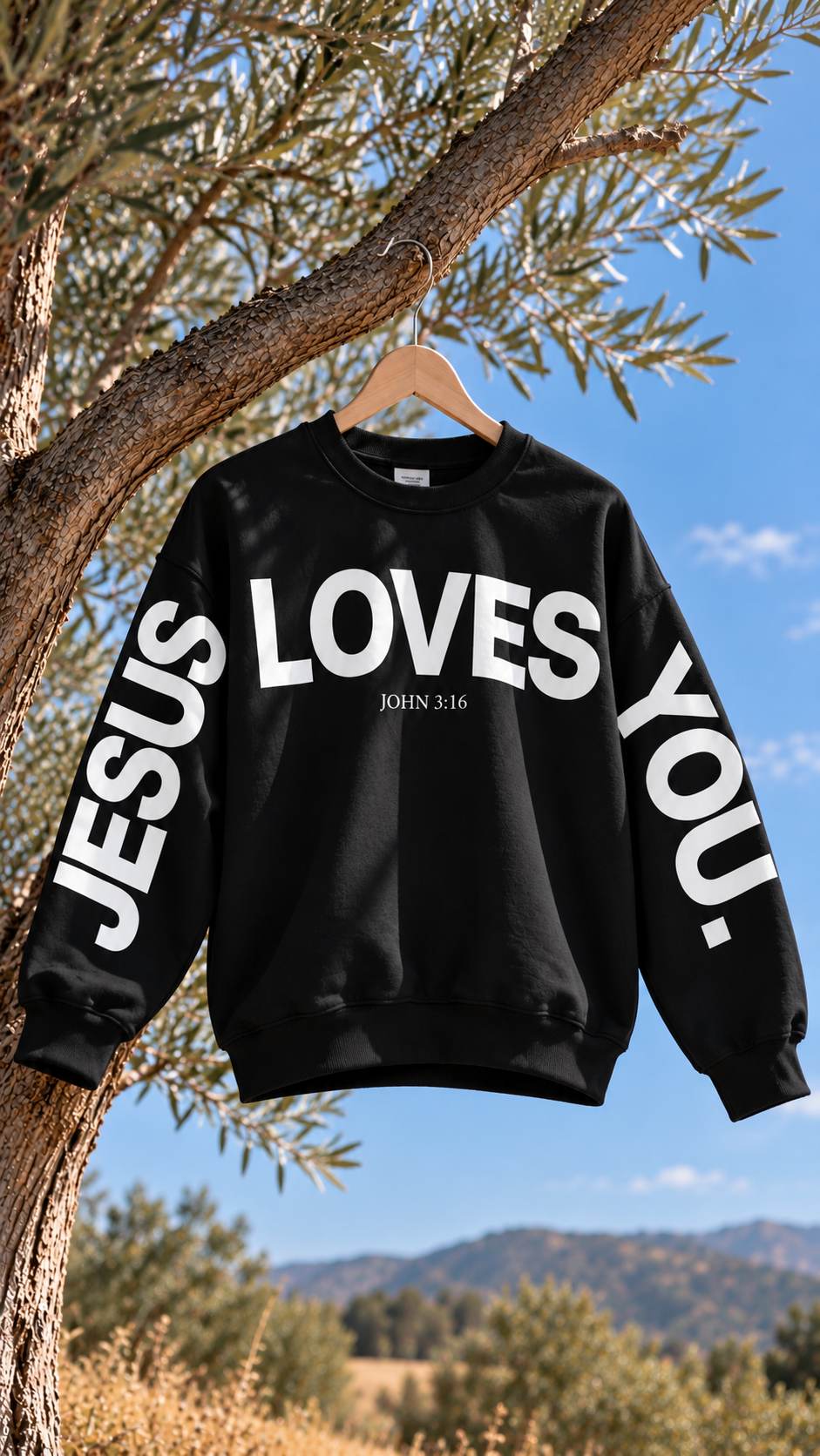 Jesus loves you Sweatshirt