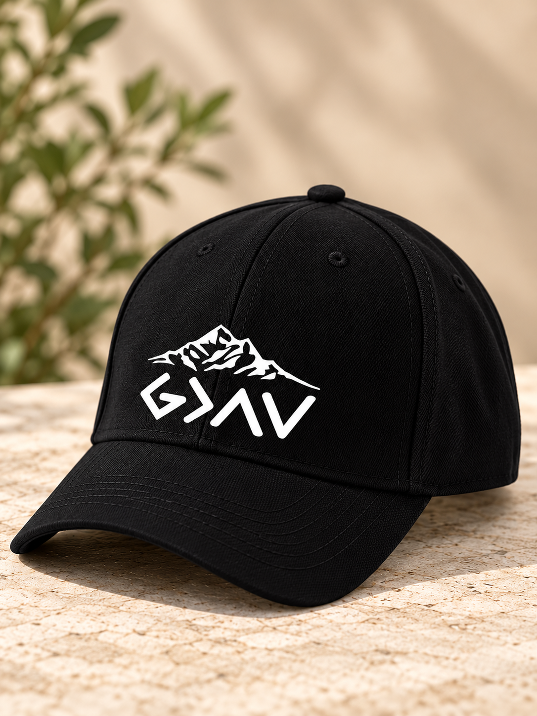 G>∧∨ “God is greater than the highs and lows.” Cap