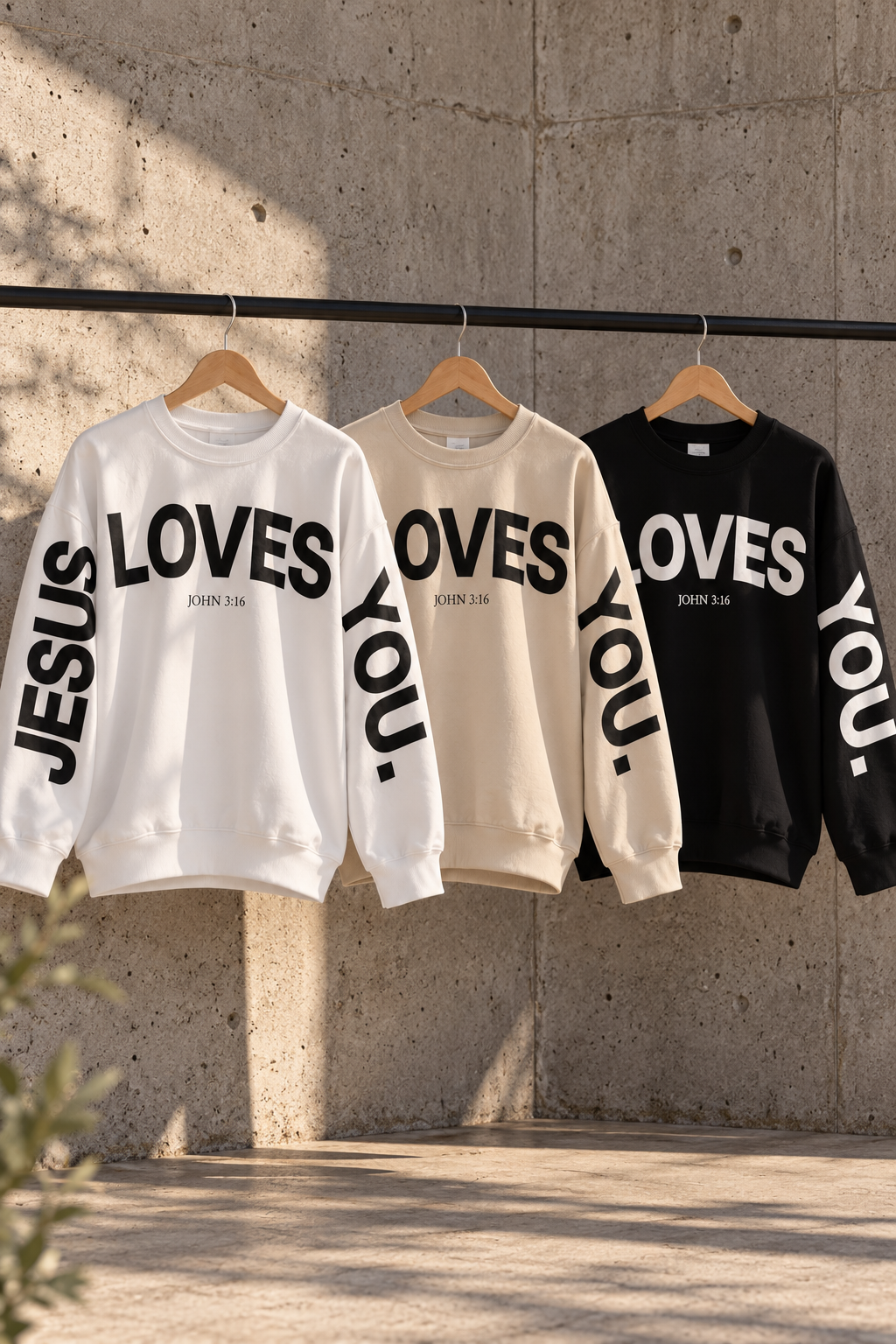Jesus loves you Sweatshirt