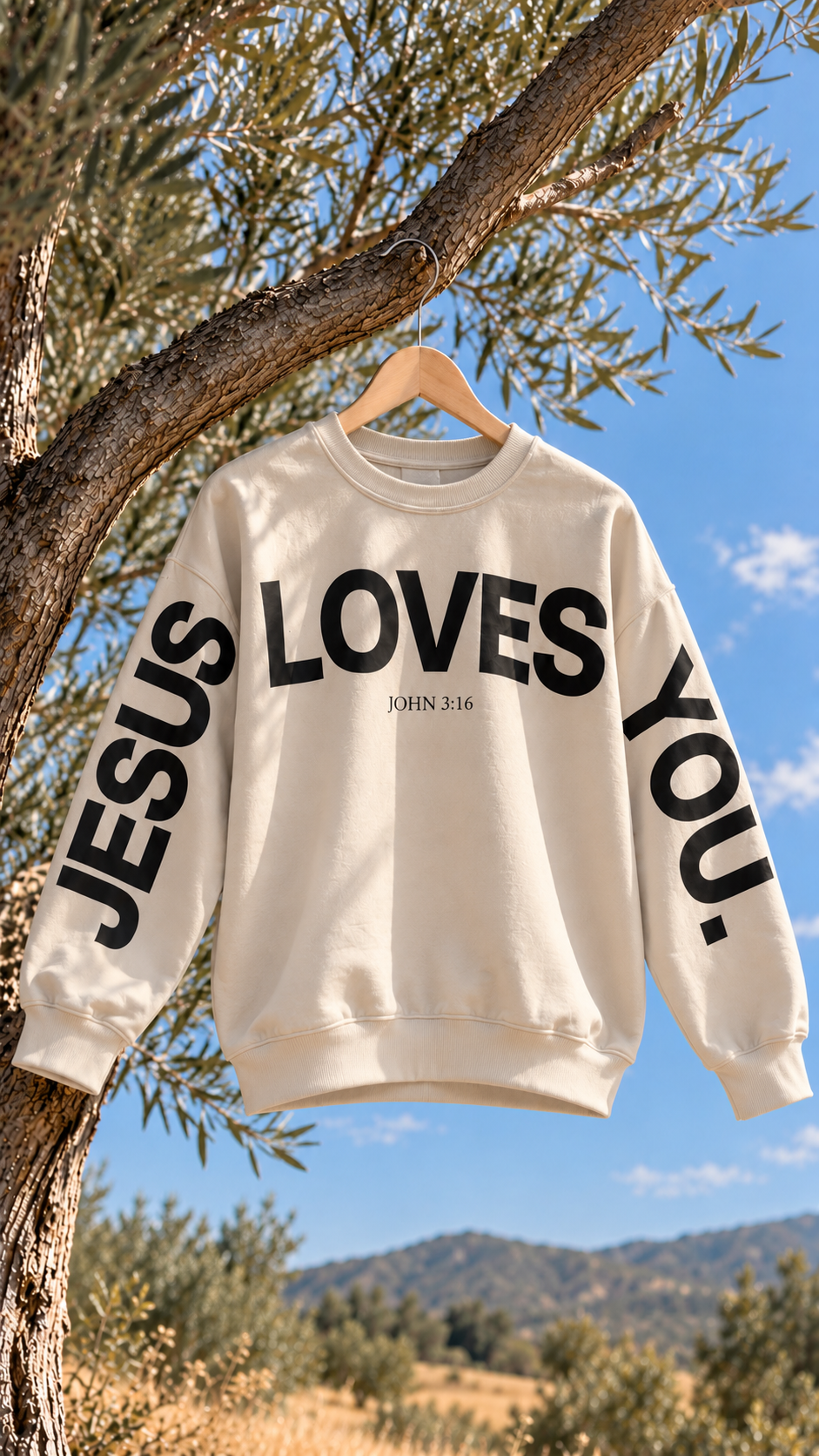 Jesus loves you Sweatshirt