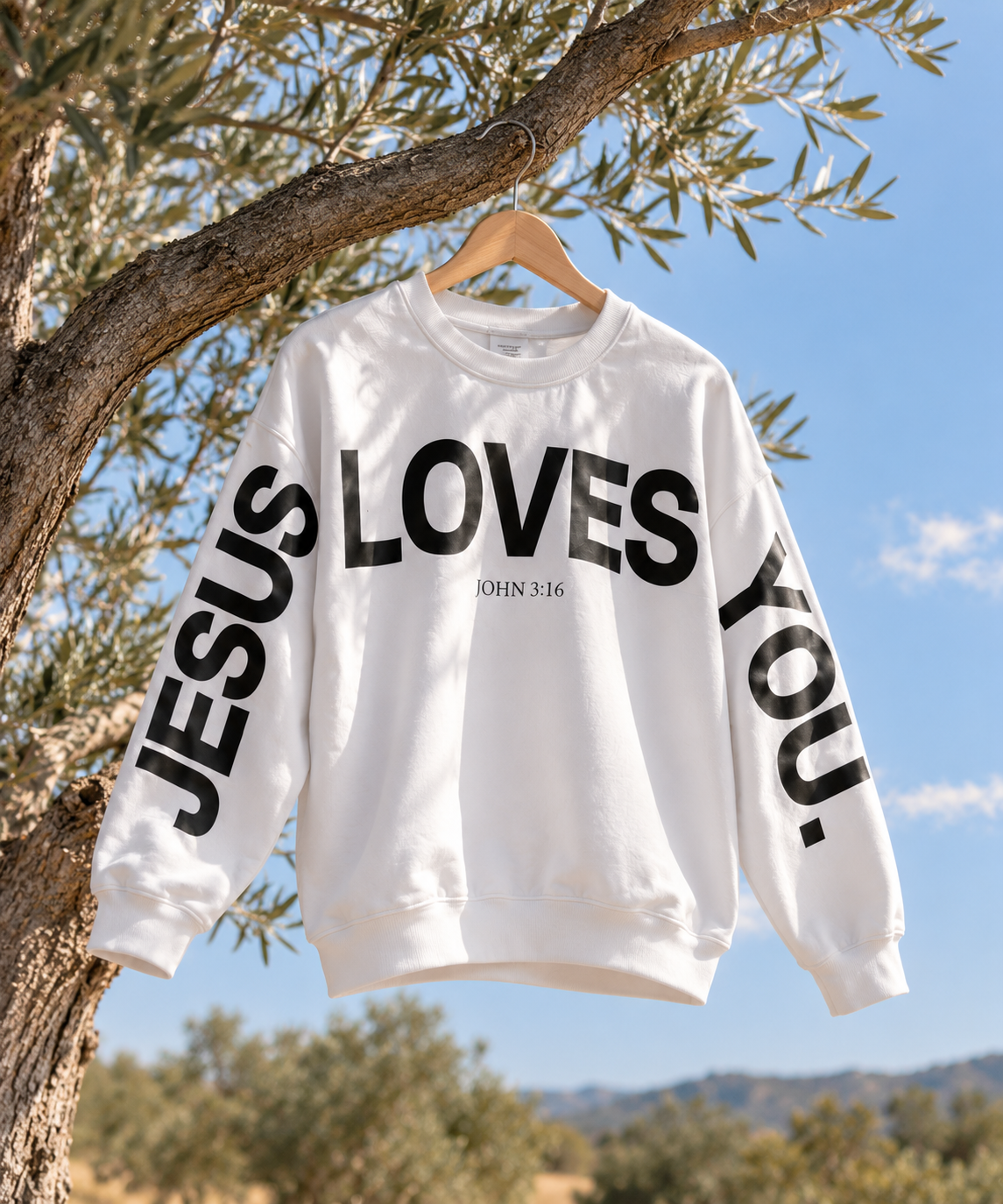 Jesus loves you Sweatshirt