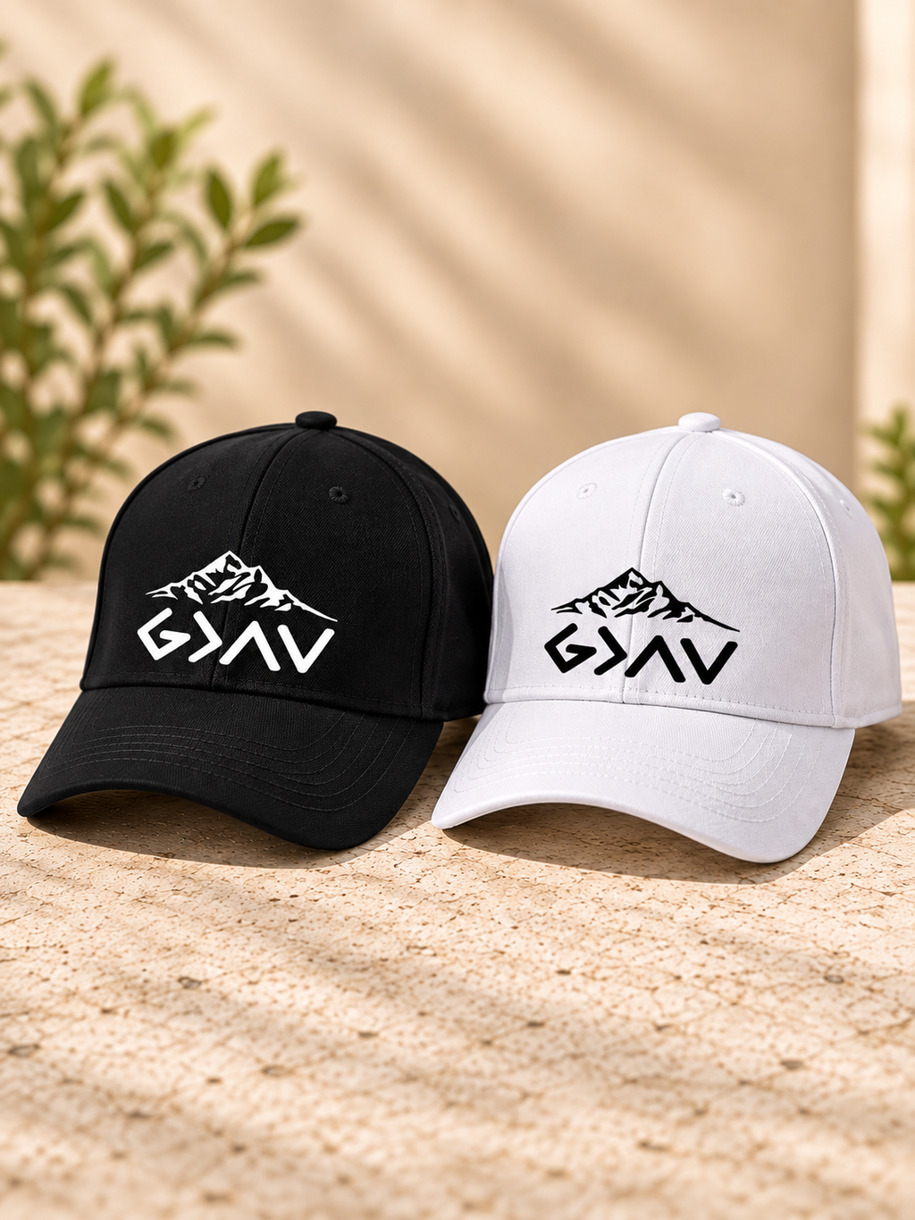 G>∧∨ “God is greater than the highs and lows.” Cap