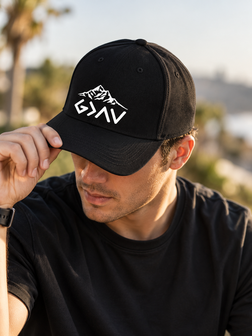 G>∧∨ “God is greater than the highs and lows.” Cap